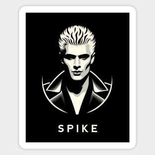 Rebel Vampire: Retro-Inspired Spike Title Sticker